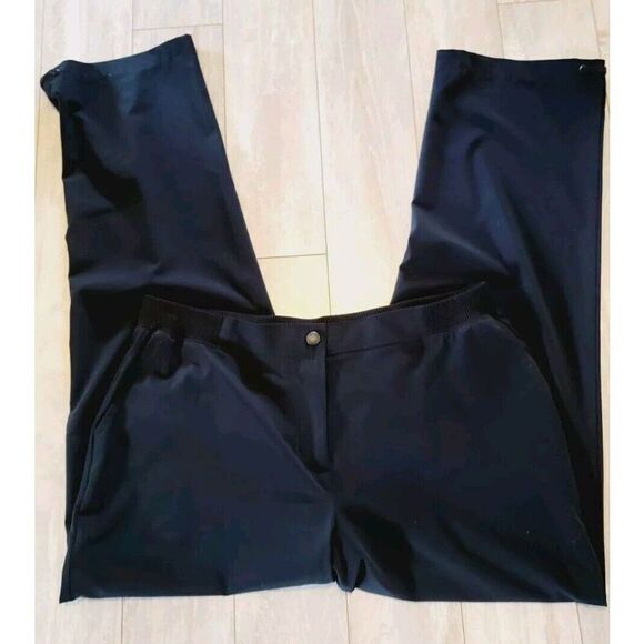 Chico's Pants - Zenergy by Chico's 2R Women's Black Pants (US L) Pockets Stretch Jogger Athletic